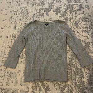 Talbots Pima cotton sweater